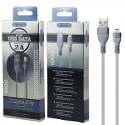 ONE PLUS USB DATA CABLE PARA IPHONE 5/6/7/8/X 2A CINZA REF B3589 (2101069) ONE PLUS USB DATA CABLE PARA IPHONE 5/6/7/8/X 2A CINZA REF B3589 (2101069)
